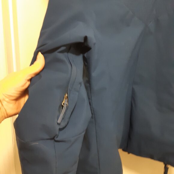 Ladies Royal Blue Spyder gortex ski jacket - no hood - Size 12 - Picture 6 of 14